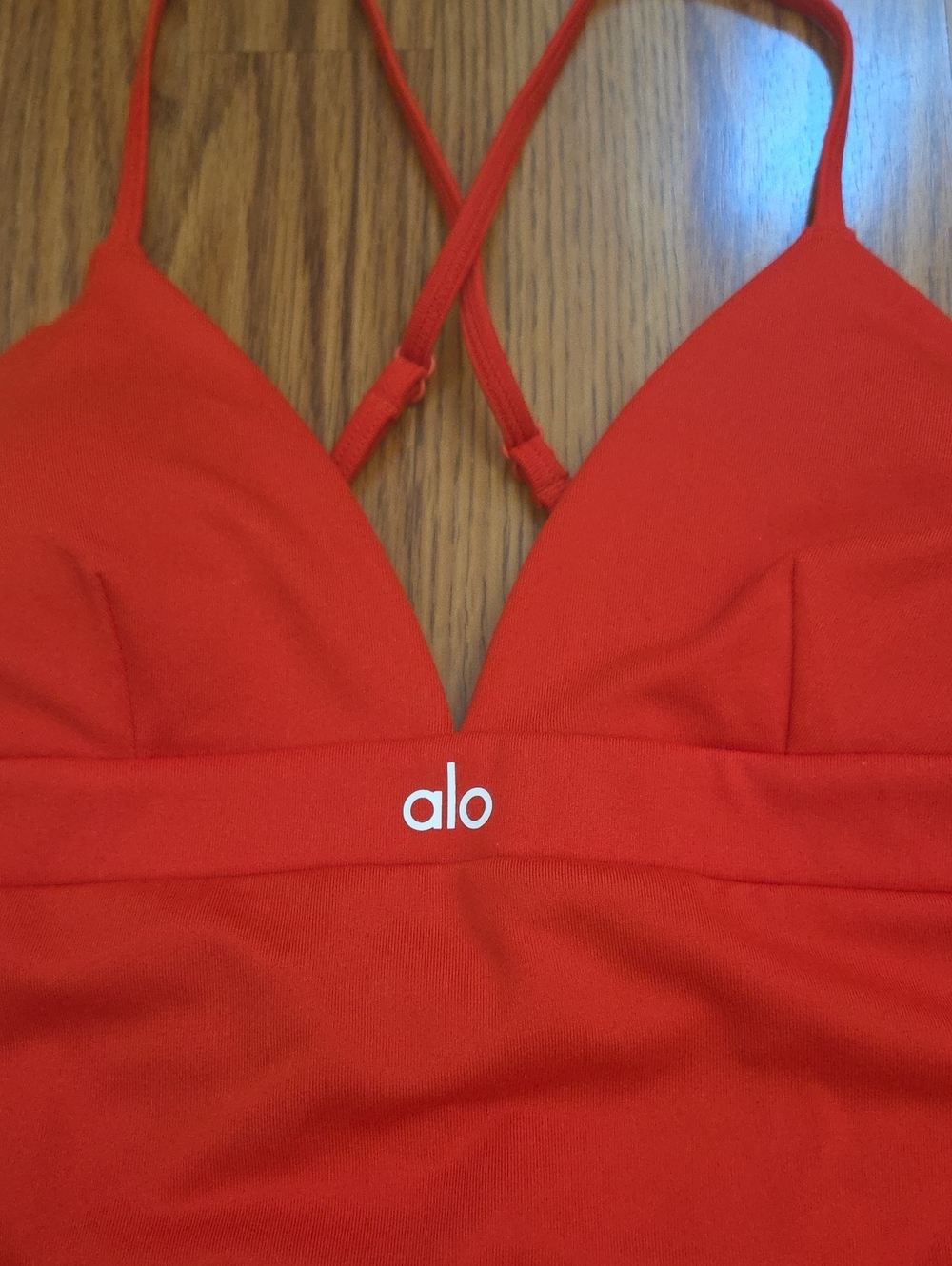 Alo Yoga Airbrush Splendor Dress Bright Red/ Medium - Picture 3 of 9